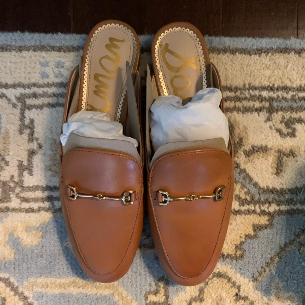 Sam Edelman Linnie, saddle leather. Size 7.5 7 1/2 bnwt new condition with box